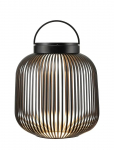 Blomus - Mobile Led Lamp M - 30,5 Cm, &Oslash; 27,5 Cm - Lito Led - Black - Laternad - L 30.5CM