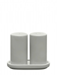 Blomus - Salt & Pepper Shaker - &Oslash; 4,5 Cm - Pilar - Mirage Gray - Plokkk&uuml;&uuml;nlad - L 11.2CM