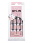 Depend Cosmetic - Design Selection French White Chrome Short Coffin Nord - Fake Nails - 24 ST