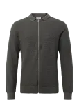 Lindbergh - Structure L/S Polo Zip Cardigan - Pikkade varrukatega kootud polos&auml;rgid - M