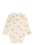Hust & Claire - Hcbaloo Hearts Puff - Pikkade varrukatega - 56