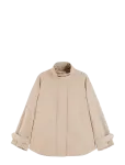 Tommy Hilfiger - Cotton Cape Coat - Kerged mantlid - S