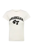 Wrangler - Shrunken Band Tee - L&uuml;hikeste varrukatega - XS x 00