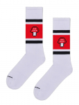Happy Socks - Mushroom Stripe Sneaker Sock - Tavalised sokid - 41-46