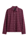 GAP - Relaxed Crop Straight-Hem Oxford Shirt - Oxfordi s&auml;rgid - L