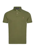Polo Ralph Lauren - The Iconic Custom Slim Fit Mesh Polo - L&uuml;hikeste varrukatega kootud polos&auml;rgid - S