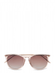 Pilgrim - Vanille Sunglasses Crystal Brown/Gold - &Uuml;mara raamiga p&auml;ikeseprillid - ONE SIZE