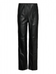 Soaked - Slkaylee Straight Pants - Nahksed retuusid-p&uuml;ksid - L