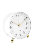 KARLSSON - Alarm Clock Lofty Metal Mocha Brown - &Auml;ratuskellad - &Oslash;11CM
