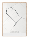 ChiCura - Gemini - The Twins - Black & White - 29.7X42CM