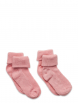 Minymo - Baby Rib Sock W. Fold (2-Pack) - Beebisokid - 19-22