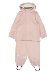 Mikk-line - Pu Glitter Rain Set W. Susp/104 - Vihmariiete komplektid - 104