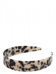 By Barb - Acetate Hair Band Light Tortoise - Juuksekummid - ONE SIZE