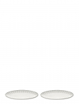 Serax - Plate Oval L Inku By Sergio Herman Set/2 - Serveerimisvaagnad - 30X21CM