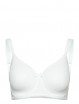 Swegmark - Smooth Line Padded Wired Bra White - T&auml;iskorviga rinnahoidjad - 85 G