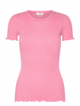 Rosemunde - Rwbernadine Organic  Ss O-Neck T-Shirt - L&uuml;hikeste varrukatega - S