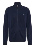 Polo Ralph Lauren - 2/27 Merino Rws-Ls Fz Pp - Poolpika lukuga džemprid - M