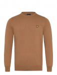 Lyle & Scott - Cotton Merino Crew Neck Jumper - &Uuml;mara kaelusega - S