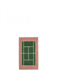 OYOY MINI - Tennis Rug - Kandilised vaibad - 150X88CM