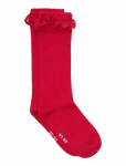 Minymo - Knee Sock W. Lace - Sokid - 31\34