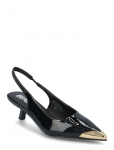 Bianco - Biakristin Kitten Heel Slingback Metal Toecap Patent - Kontsaga slingback-kingad - 40