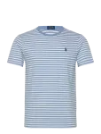 Polo Ralph Lauren - Custom Slim Fit Striped Jersey T-Shirt - L&uuml;hikeste varrukatega - L
