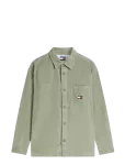 Tommy Jeans - Tjm Brick Cord Overshirt Ext - Velvets&auml;rgid - XS