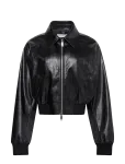 Calvin Klein Jeans - Short Faux Leather Bomber - Nahk - L