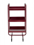 House Doctor - Trolley, Hdroll, Bordeaux - Ratastega lauad - ONE SIZE