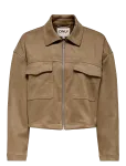 ONLY - Onlstina Faux Suede Jacket Pnt - Nahk - XXXL