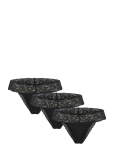 Hunkem&ouml;ller - 3 Pack Madison Thong - Stringid - M