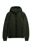 Superdry Sport - Hood Storm Fleece Hybrid Jkt - Polsterdatud jakid - XXL