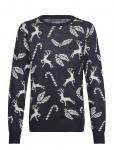 Jack & Jones - Jjxmas Andrew Knit Crew Neck Jnr - Pulloverid - 140