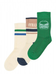 Minipop - Mpopmoe Bamboo Socks 3-Pack - Sokid - 27/30Y