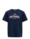 ONLY & SONS - Osjlenny Life Reg Vintage Tee Jrs Noos - L&uuml;hikeste varrukatega - 134-140