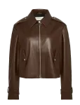 Calvin Klein Jeans - Leather Moto Jacket - Nahk - XS