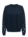 JDY - Jdymesa Life L/S O-Nk Emb Sweat Jrs Noos - Dressipluusid - M