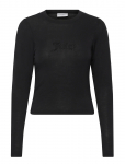Juicy Couture - Slub Knit Ls Ringer T-Shirt - Pikkade varrukatega - L
