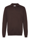 Lindbergh - Splitneck Recycled Yarn Knit - Pikkade varrukatega kootud polos&auml;rgid - L