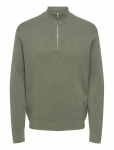 ONLY & SONS - Onsting Life Reg Half Zip Knit Noos - Poolpika lukuga džemprid - XXL