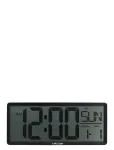 KARLSSON - Wall/Table Clock Retro Lcd Black - Seinakellad - W14.8CM