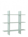 Kid's Concept - Wall Shelf 3 Level Light Green - Riiulid - ONE SIZE