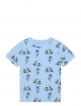 Minymo - T-Shirt Ss Aop - L&uuml;hikeste varrukatega - 98