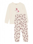 Minymo - Pyjamas Ls Set Aop - Pidžaamakomplektid - 128