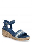 Tommy Hilfiger - Mid Wedge Espad Webbing - Kiilkontsaga jalan&otilde;ud - 40