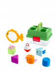 Fisher-Price - Friendship Forest Sort & Store Tackle Box Baby Toy With 6 Shape Blocks & Fishing Net - Sorteerimiskast - ONE SIZE
