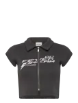 ABRAND - Addison Polo Charcoal - Polod - S