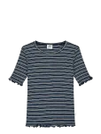 Mads N&oslash;rgaard - 2X2 Cotton Stripe Stripe Tuviana Tee - L&uuml;hikeste varrukatega - 116