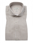 Bruun & Stengade - Bs Kunkel Slim Fit Shirt - Triibulised s&auml;rgid - 40