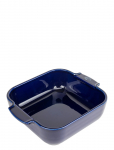 Peugeot - Appolia Keramik Firkantet Bl&aring; 21 Cm - Ahjuvormid - 21X21CM